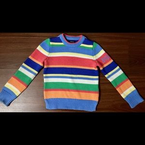 VERY RARE MULIT COLOR POLO KNIT SWEATER